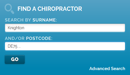 Find a Chiropractor